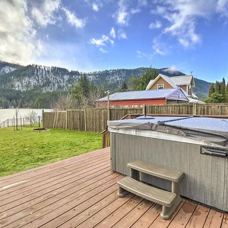 Lakefront Cabin With Stunning Mountain Views And Dock! Mineral Exterior foto