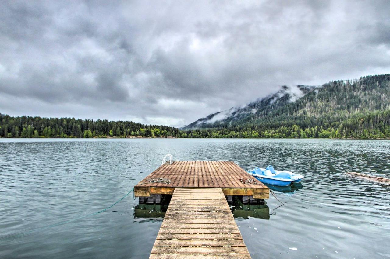 Lakefront Cabin With Stunning Mountain Views And Dock! Mineral Exterior foto