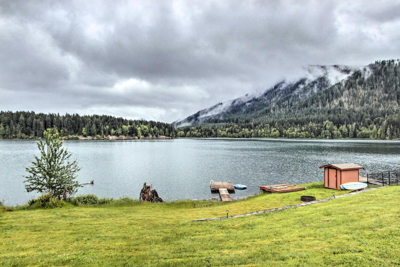 Lakefront Cabin With Stunning Mountain Views And Dock! Mineral Exterior foto