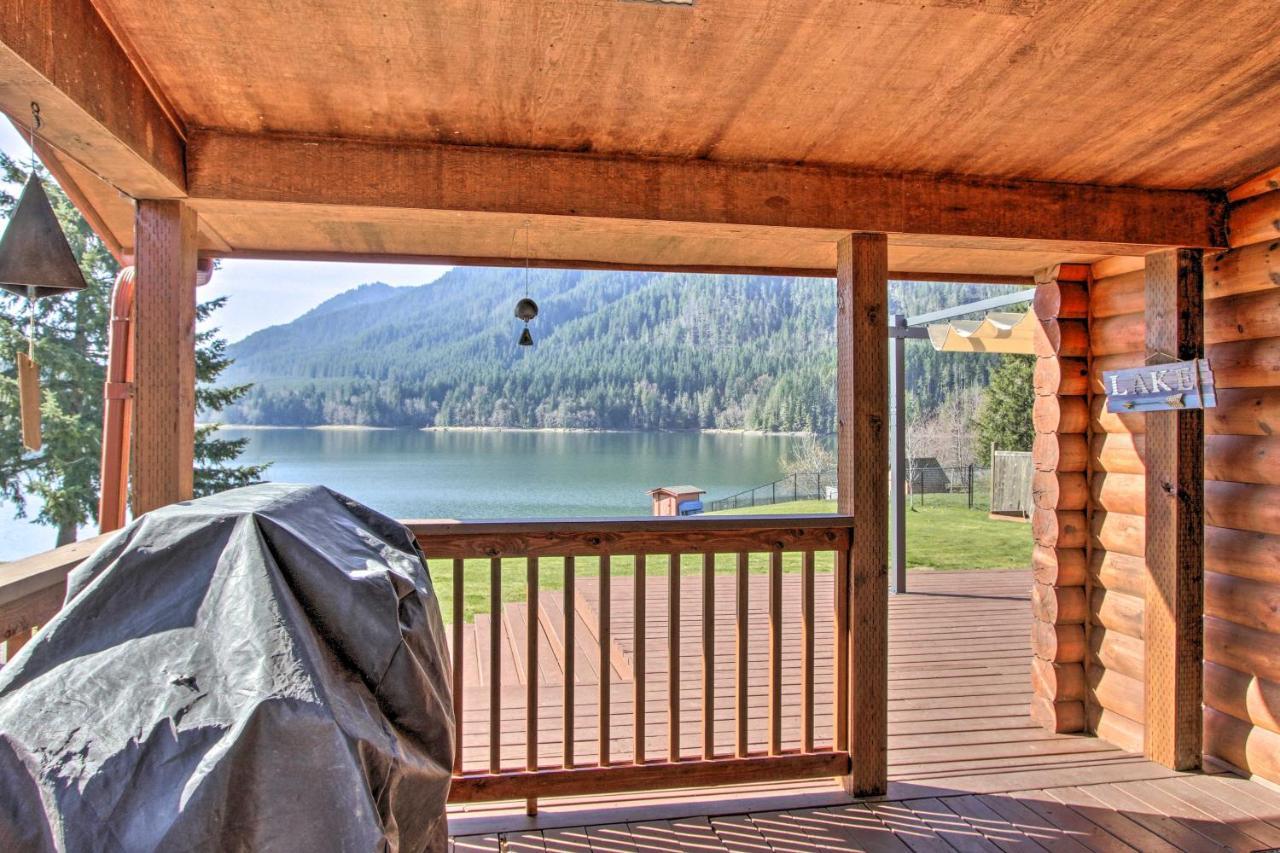 Lakefront Cabin With Stunning Mountain Views And Dock! Mineral Exterior foto